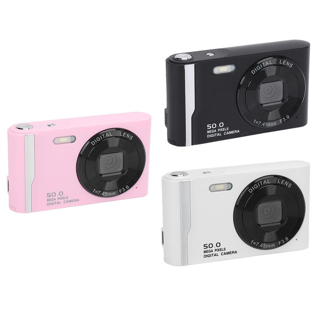 4K 50MP Digital Camera HD 16x Digital Zoom 2.8 Inch LCD Screen Anti Shake Autofocus Retro Compact Sm