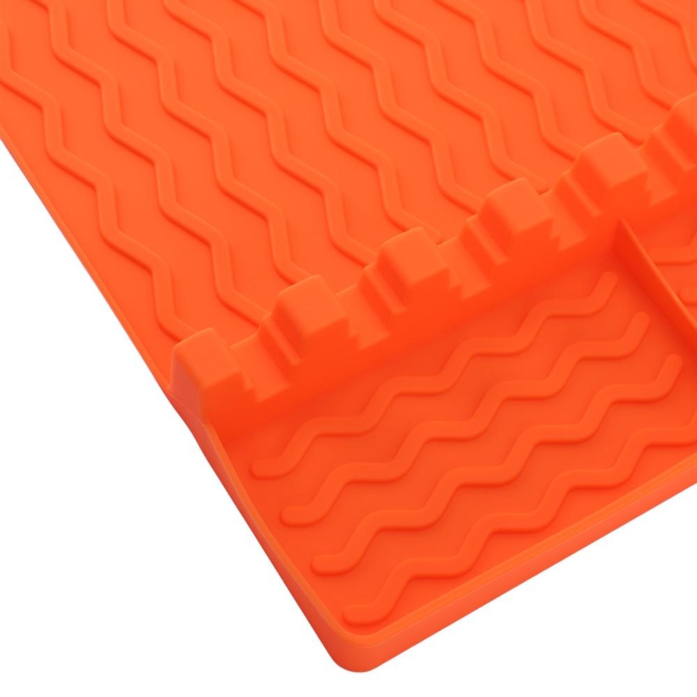 Silicone Griddle Tool Mat Heat Resistant Drip Pad Heat Resistant Camping Cooking