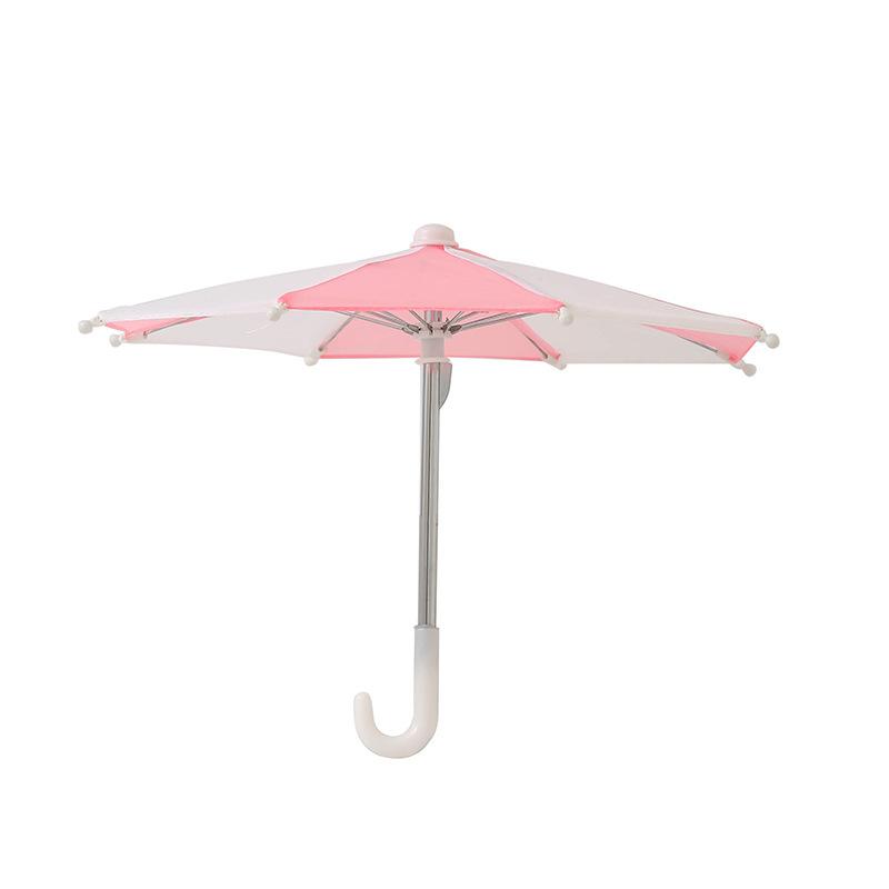 Portable Phone Sun Umbrella Outdoor Indoor Anti-Glare Camera Shade Sun Umbrella with Clip Travel Beach Home Accessories