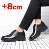 Nuovi Uomini Estivi Cava Plateau Tacco Alto 5/8/10 CM Crescita in Altezza Formale Uomo Derby Scarpe in Pelle Uomo Scarpe da Cerimonia Elevatore