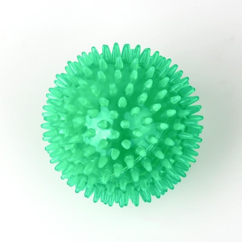 High Quality Tpr Bite Resistant High Elastic Ball Teeth Cleaning Training Interactive Thorn Ball Dog Toy Ball