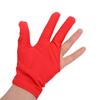 Gloves Non Slip Left Hand Gloves Three Finger Billiard Gloves Letter Snooker Billiard Gloves