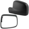 VW T5 03-15 Exterior Mirror Housing + Frame BLACK Left 2 Pcs. SET
