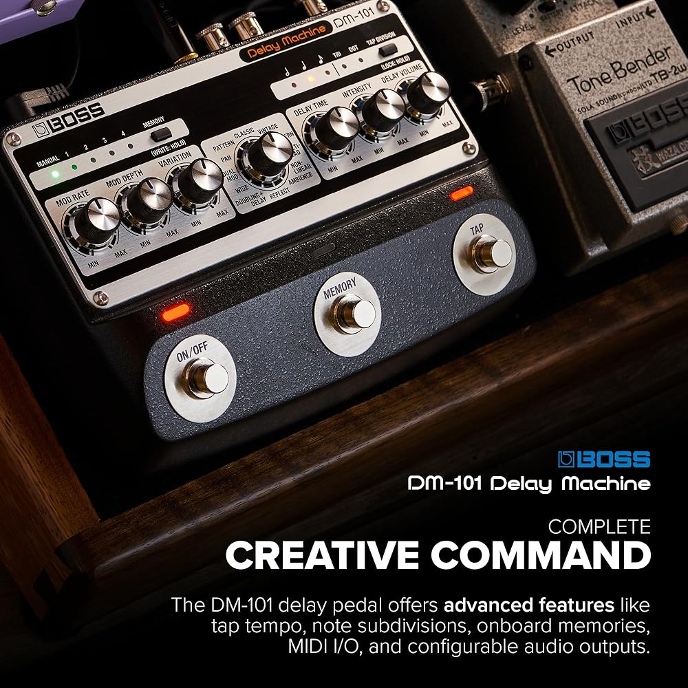 BOSS/DM-101 Delay Machine Delay Boss DM101 Analog Delay
