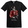 Matt Bellamy Rockgitarre Performance T-Shirt Musik Ikone Bühnenpose Tee