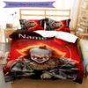 3pcs Pennywise2 Cover Set - Personalized Name, HD Printed Bedding with 1 Cover and 2 Pillowcases - Perfect for Home Decor, Easy Care