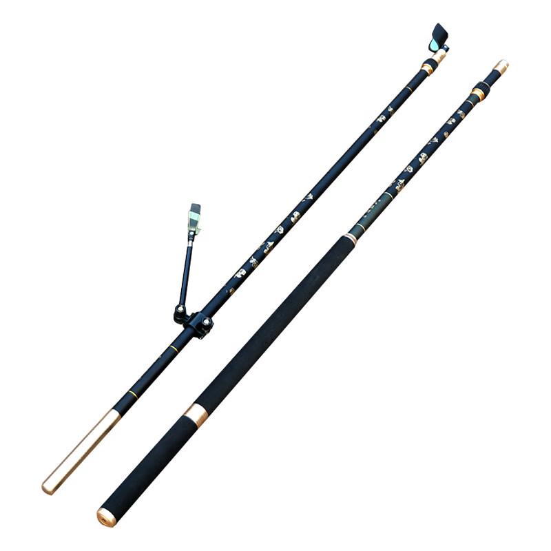 Телескопическая стойка для подсачека Longchan из углеродного волокна для соревнований