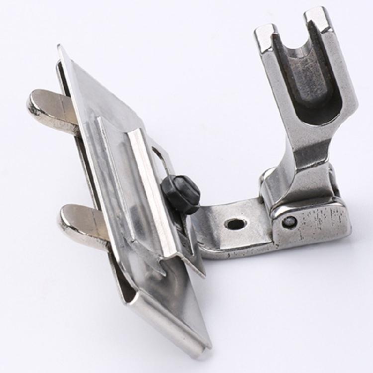 Metal Sewing Machine Presser Foot Adjustable Width Webbing Stitching Presser Foot For Heavy Duty Fabric Crafting Project