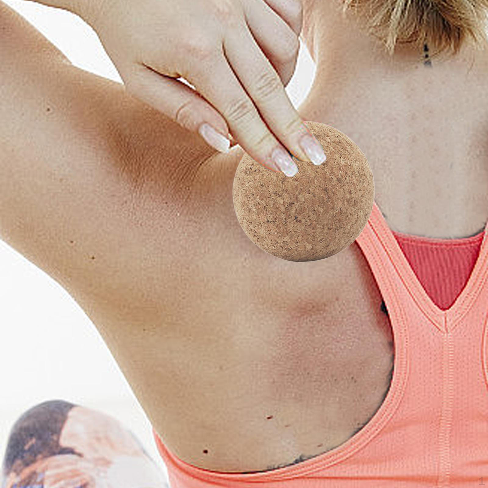 

Пробковый мяч для глубокого массажа тканей и фитнес-тренировок дома 10 cm