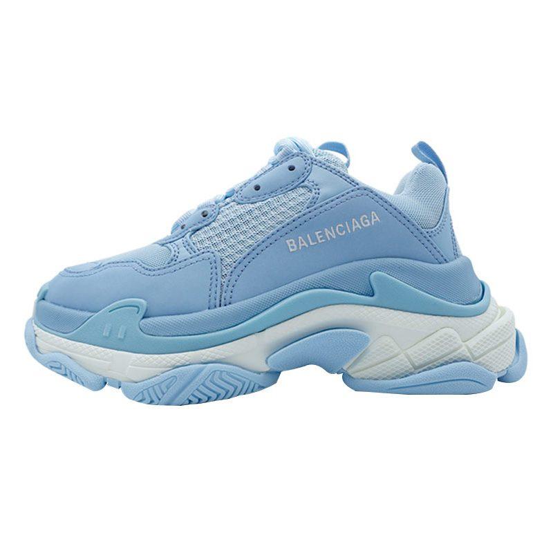 Balenciaga Triple S Sneaker 'Light Blue' Women's 524039W2CA74090