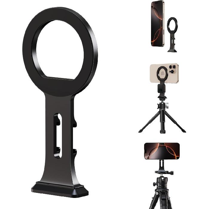 elitehood Magnetic Phone Tripod Mount for Magsafe, iPhone Camera Mount