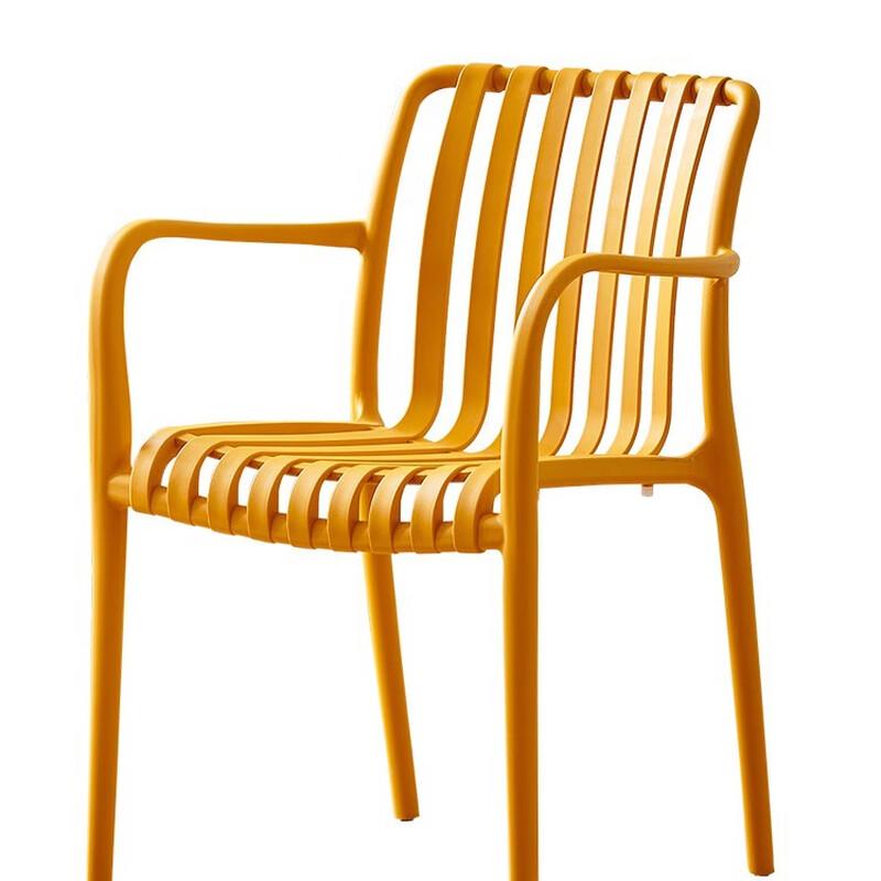 HUIHUADU Modern Stackable Plastic Armchair