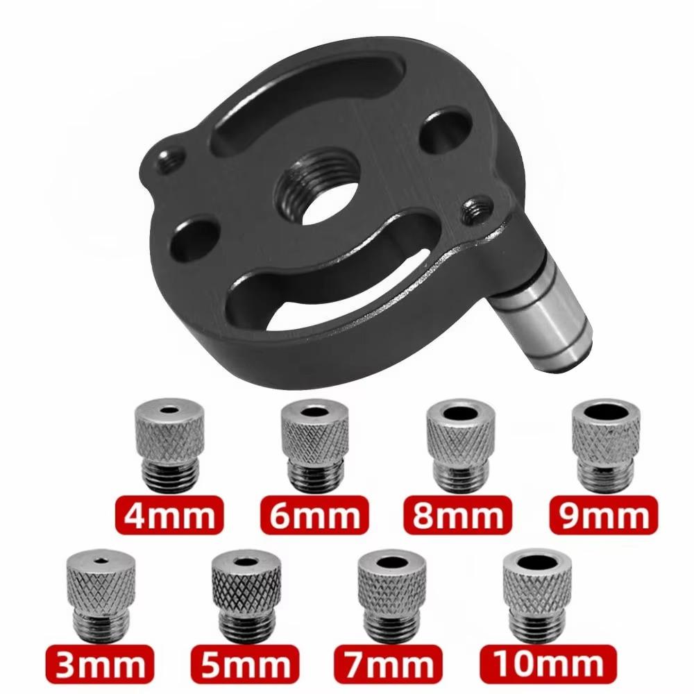 Aluminum Self Center Dowel Jig 3-10mm Vertical Hole Jig New Hole Puncher Locator  Woodworking Tools