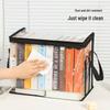 Large Capacity Waterproof Transparent PVC Book Storage Bag for Students