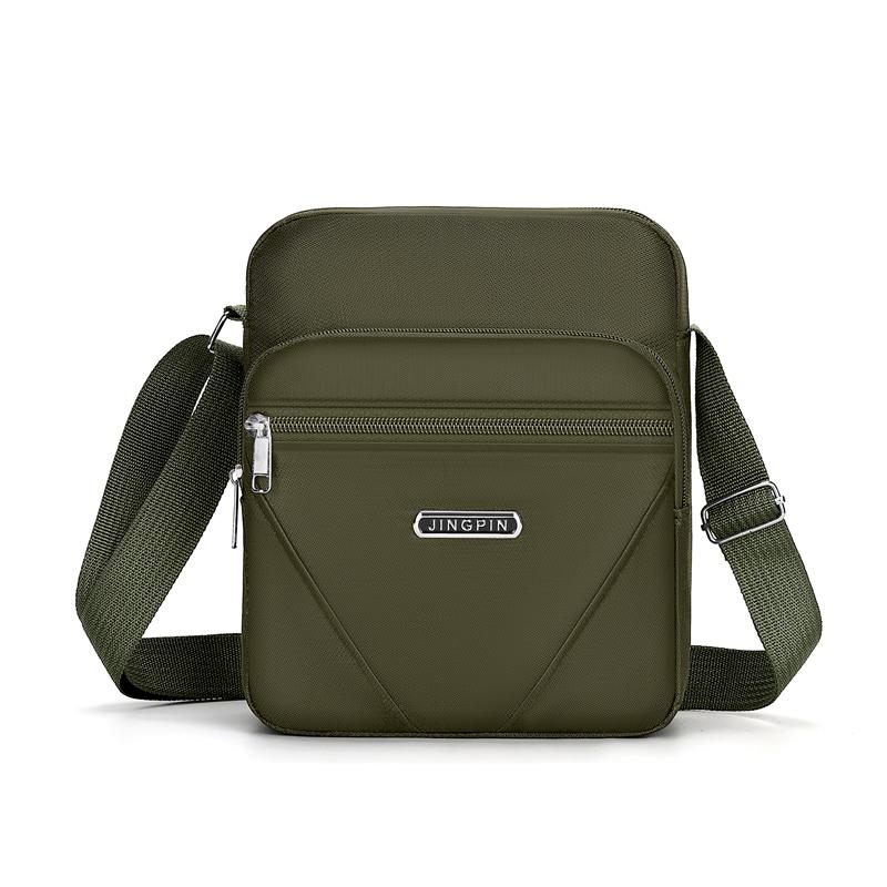 Bolsa de Ombro Masculina Bolsa Casual Masculina Impermeável Outdoor Multifuncional Transversal