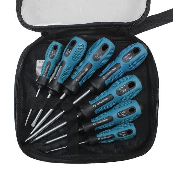 6/7/9Pcs PengGong Magnetic Slotted Cross Insulated Screwdriver Set Hand Tools