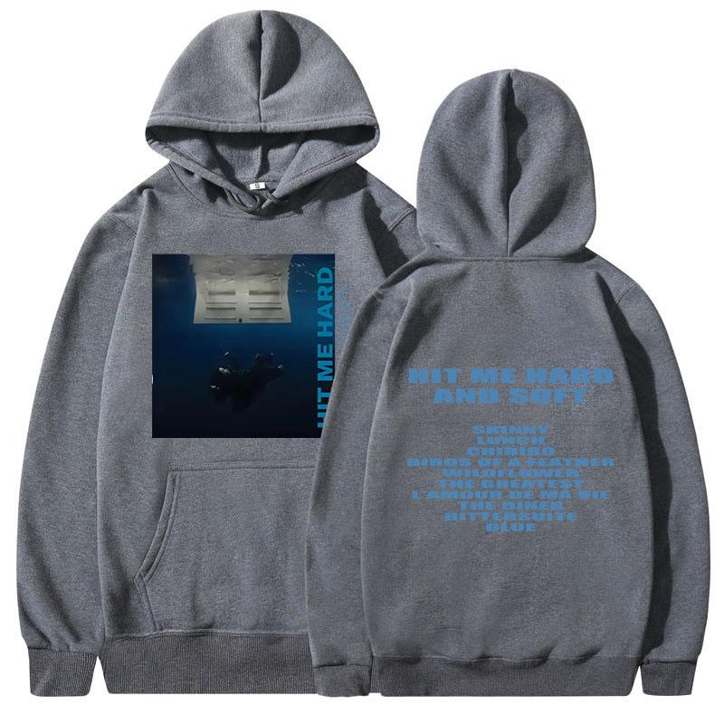 Hit Me Hard and Soft Tour Mikiny Pánské Dámské Oversized Mikiny s kapucí Pulovry s dlouhým rukávem Fanoušci Dárek
