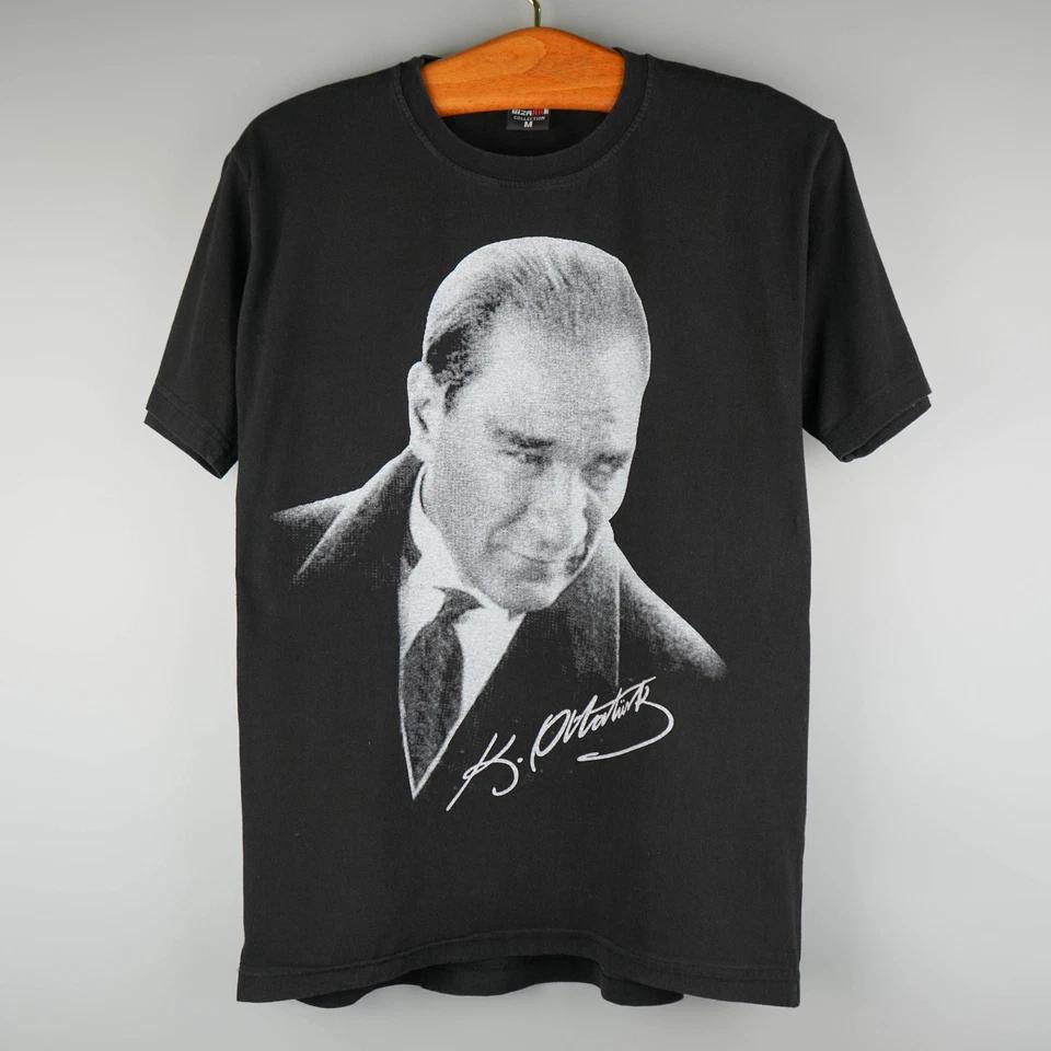 

vintage 90s Mustafa Kemal Ataturk T-Shirt 2XL