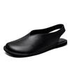 Fashion New Arrival Men's Beach Shoes Summer Men Outdoor Sandals Fashion Trend Non Slip Male Roma Shoes Versatile Casual Leather Flats
