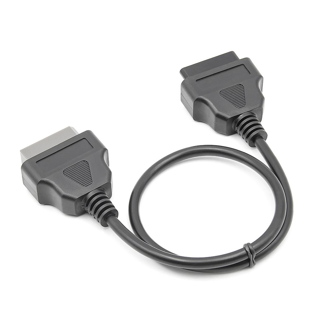 OBDII Extension Cable 14Pin To OBD2 16Pin Female Diagnostics Cable Auto Fault Detectors OBD2 Connector
