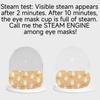 Steam Eye Mask with Essential Oils  - Self-Heating Warm Compress for Dry Eyes & Dark Circles, Relaxing Spa Treatment for Better Sleep