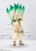 TAMASHII NATIONS Figuarts mini Dr. STONE Senku Ishigami, approximately 100mm, PVC & ABS painted action figure, BAS59512