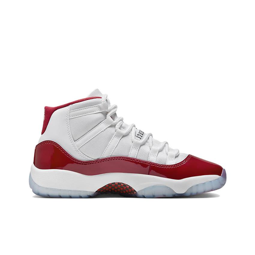 Air Jordan 11 Retro GS Cherry Dětské tenisky Bílá Černá Varsity-Red 378038-116