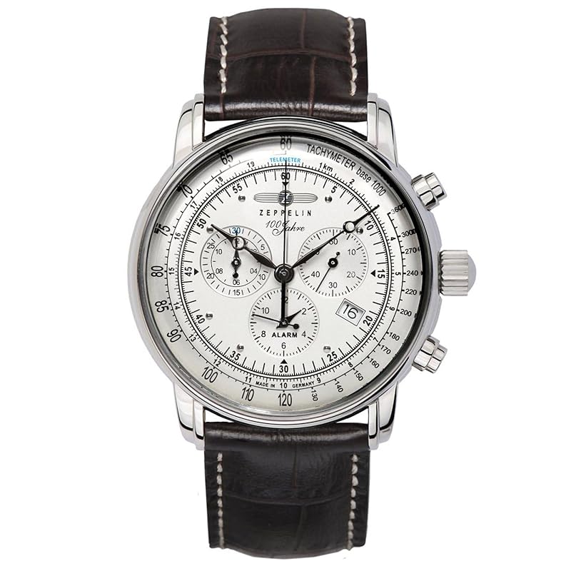 

zeppelin ZEPPELIN 100th anniversary quartz men s Chrono watch 7680-1 [product]