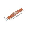 Women'S Elastic Slimming Belt  Retro Metal Leaf Leather Waist Sealing