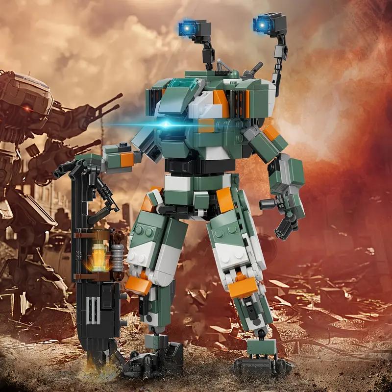 Popular Mecha Game Titanfall 2 BT7274 Titan Battle Robot Building Block Assemble ToyAdult Gift,Game Fan Collection of Figurines