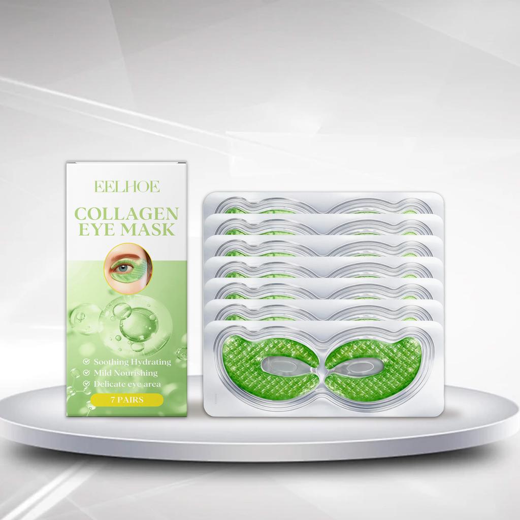 Collageen Oogmasker Patches Hydraterend Verstevigend Tegen Donkere Kringen Verwijder Oogzakjes Ogen Verzorging Gel Masker Pads Oog Huidverzorging