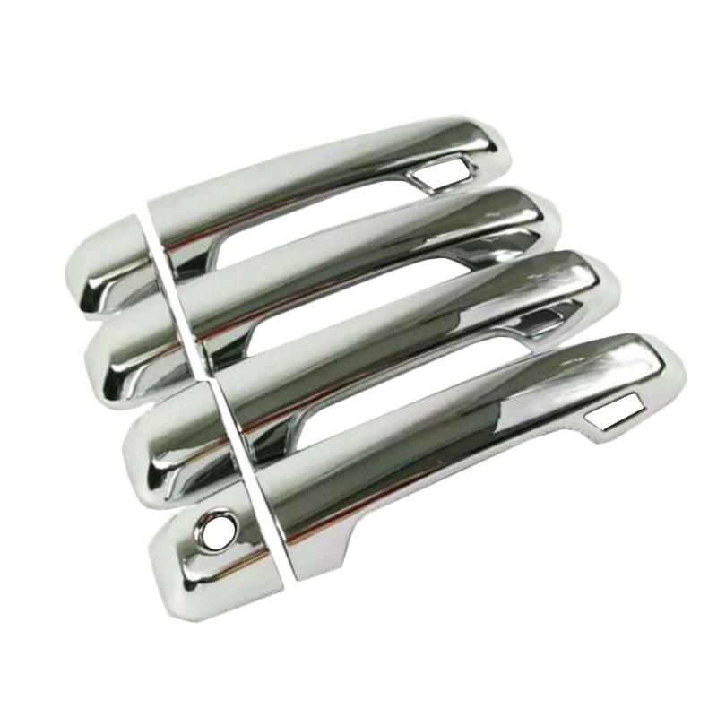 Accessories door handle cover Car door bowl pull chrome car-styling Exterior trim For Toyota Land Cruiser 200 2016- products