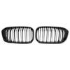 Front Kidney Grill Grille Fit BMW 1 Series F20 F21 2015-2017 Gloss Black Double