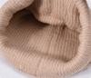 Damen Herbst und Winter Neu Gestrickte Pile-Mütze Warm Ohrenschutz Winddicht Lässig Pendler-Mütze