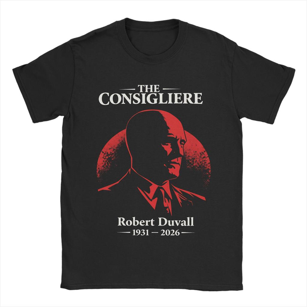 Robert Duvall TShirt Summer  Harajuku TShirts Mens  Cotton Breathable Oversized Clothing ShortSleeve Vintage Tops