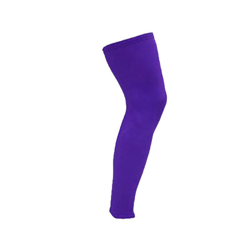 1Pcs Full Leg Sleeves Long Compression Leg Sleeve Knee Sleeves Protect Leg, For Man Women Basketball Cycling Football Running