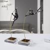 Creative Gymnastic Figure Statue Desk Decoration Acrobat Character Resins Sculpture Crafts Ornaments Living Room Furnishings