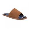 Lee Mens Radcliff Plaid Leather Slippers