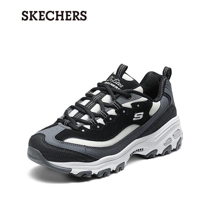 Skechers Women s 150241-BKWG Casual Sneakers 37.5