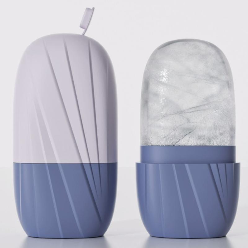 Reusable Ice Roller Ice Cube Silicone Mold Ice Ball Facial Beauty Skin Care Massager