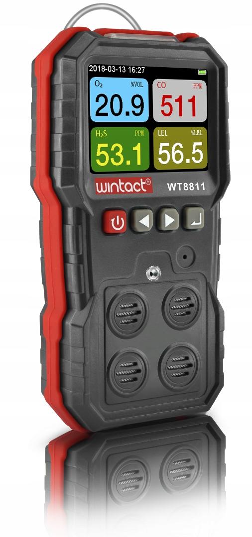GAS CONCENTRATION METER - O2 CO H2S and flammable gases