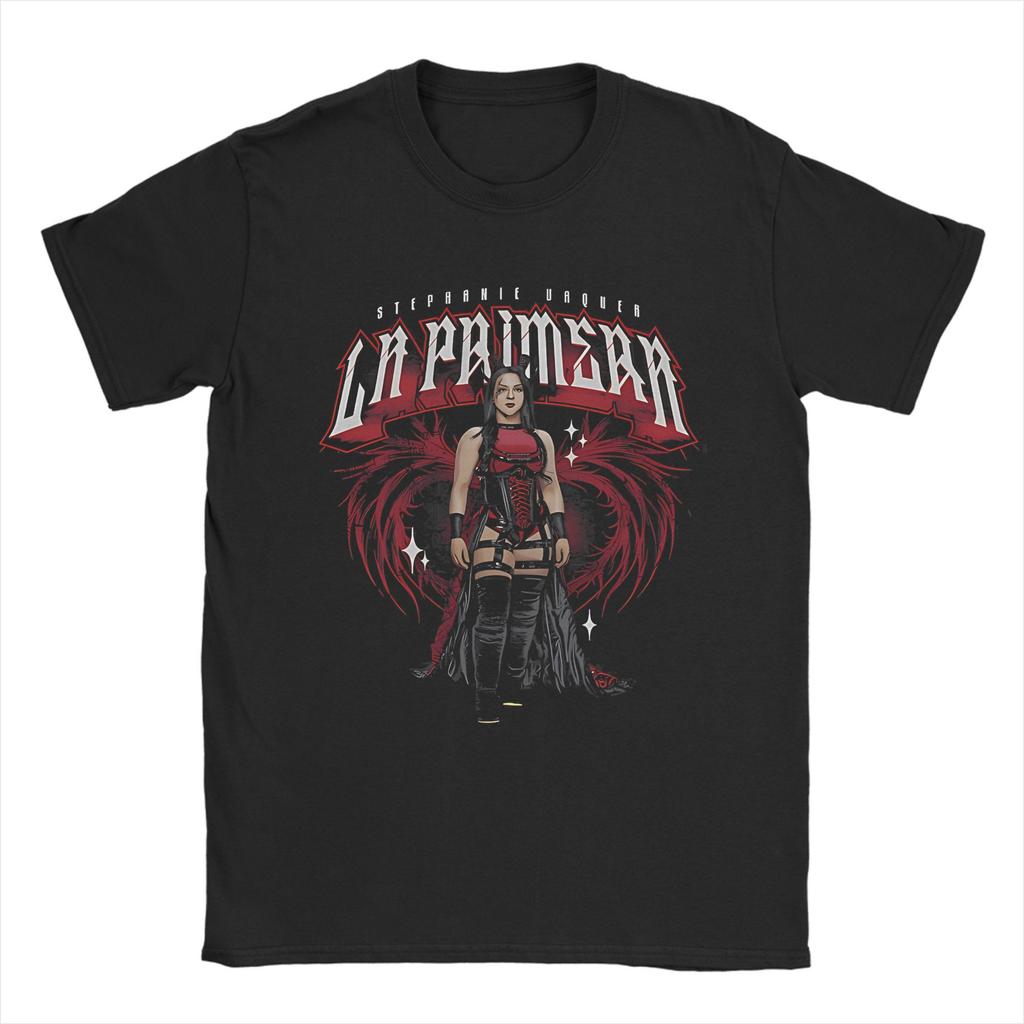 Stephanie Vaquer La Primera Wrestler Tee Shirt for Men Women Print T Shirts  100% Cotton Clothing