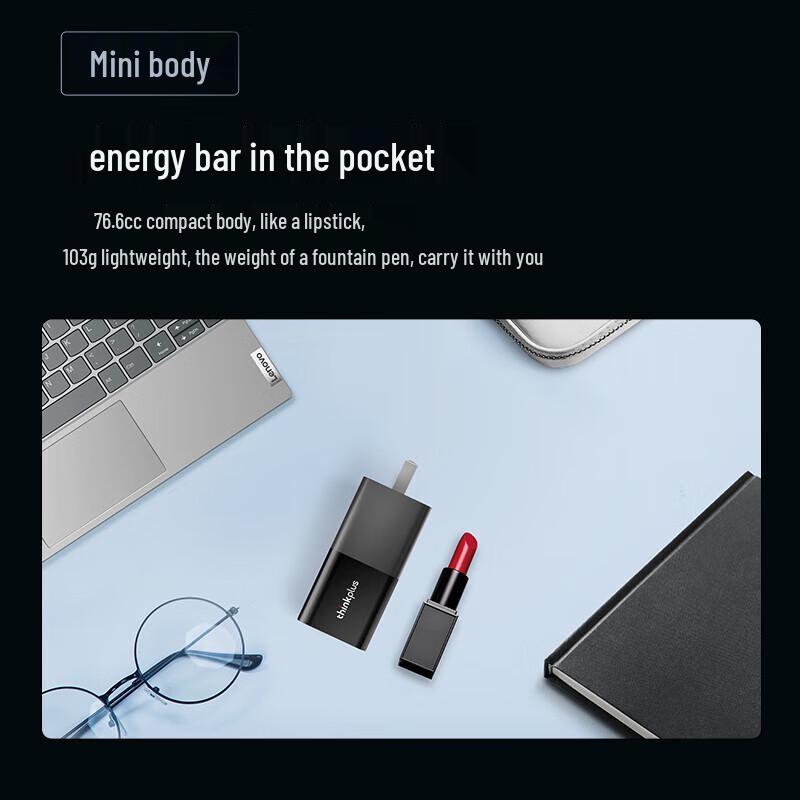 Lenovo 65W Type-C Laptop & Phone Charger