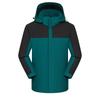 Personalized Windproof 3-in-1 Jacket: Solid Color, Custom Logo, Unisex Design, Thick Workwear
