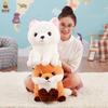Tailed Long Fox Plush Toy Cartoon Stuffed Animal Doll Decorations Gift Kids