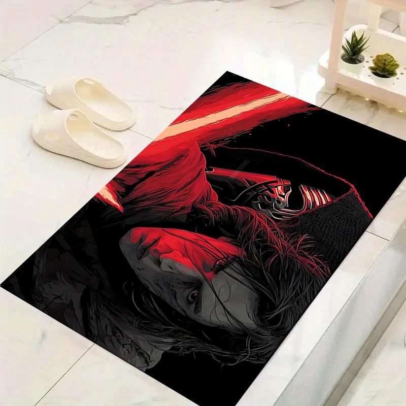 1Pc Dark Side Ascension Rug, Office Carpet Indoor Outdoor Doormat, Non-Slip, Comfortable, Living, Christmas Halloween,  Xmas Gift S1340