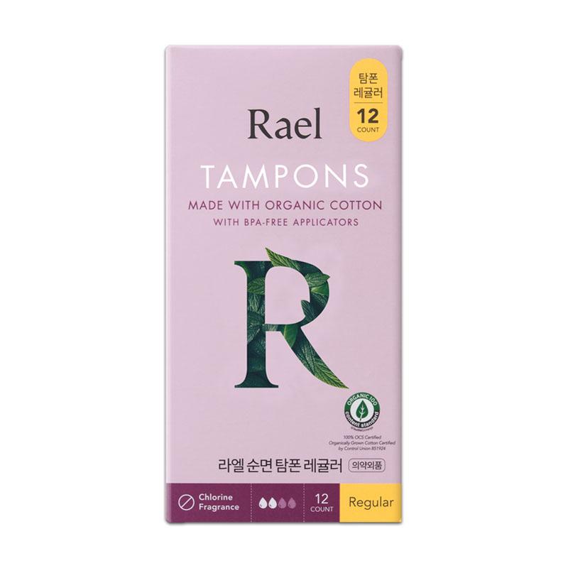 Rael Органические тампоны Regular (12 Тампонов) Regular(12Tampons)