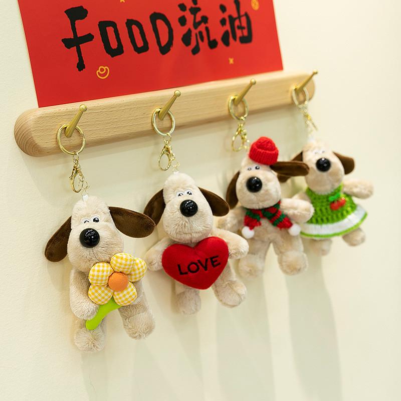 Keychain Wallace Gromit Toy Cartoon Designs Textures Pendant Gift Decoration
