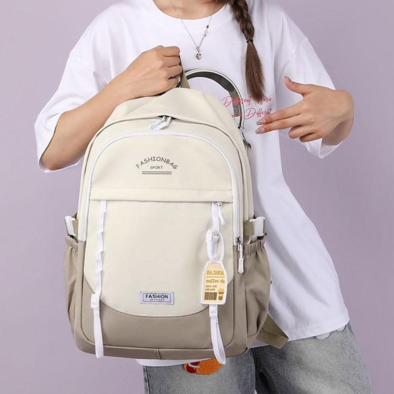 Women's Travel Backpacks Fashi Large Capacity School Backpack for Girls Versatile Laptop Bags Nyl College School Bag
