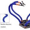 YoungRC Soldering Station with 6 Flexible Soldering Helping Hand Arms Soldering Tool for DIY Soldering,Assembly, Repair, Modeling, Hobby